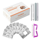 Kit De 205pcs Para Remover Esmalte De Uñas - Envolturas De P