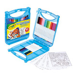 Crayola Super Tips Coloring Art Case Supertips Marcadores La