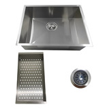 Cuba 50x40 Pia Inox Resistente Grande Louça Cozinha Gourmet