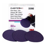 3m 33392 Cubitron Discos De Fibra Roloc 3  G 80+ 1 Pz