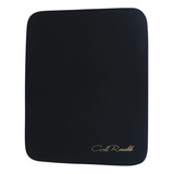 Mouse Pad Carlo Ronaldi Piel Res Genuina Negro Alfombrilla