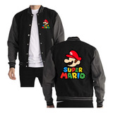 Chaqueta Beisbolera Super Mario  M1 