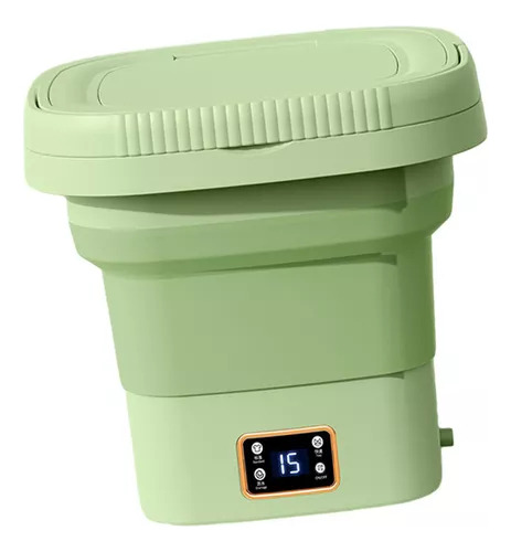 Mini Lavadora Portátil (verde, 9l)