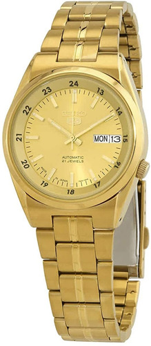 Reloj Hombre Seiko Snk574j1 Automátic Pulso Amarillo Just Wa