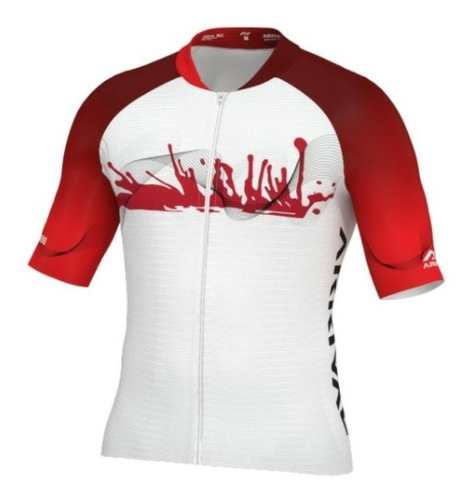 Camiseta Xc Splash Vermelha E Branco - Arrival