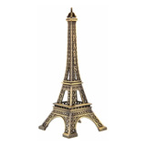 Torre Eiffel Paris Modelo Replica Decorativa Metal Bronce 32