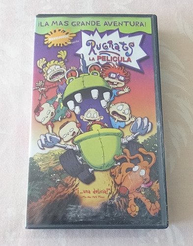 Rugrats La Pelicula Vhs Original 1998 En Español Cic Mexico 