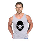 Polera Diseño Gorila Monkey Musculosa Tank Gym Life 