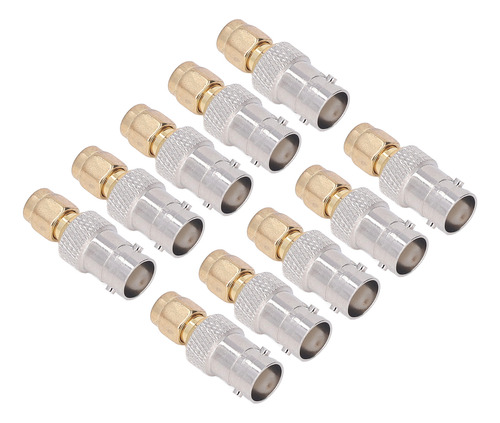 Adaptador De Cable Coaxial Rf Bnc Hembra A Sma Macho Coaxial