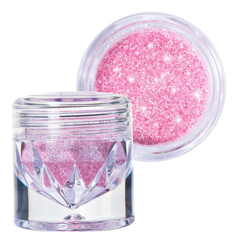 Glitter Biodegradable Phulula Rose Brillo En Ojos Y Cuerpo