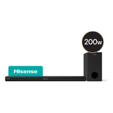 Hisense Hs218 Barra De Sonido Soundbar 200w Bluetooth Hdmi Color Negro 220v