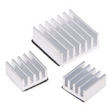 Disipadores Raspberry Kit 3 Heatsink Adhesivo Overclock