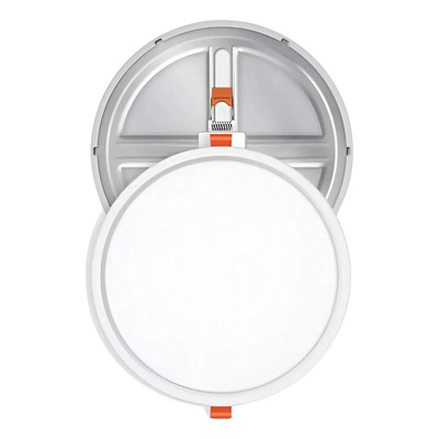 Plafón Luminario Led 24w Empotrable Luz Blanca Blanco Megaluz S09w24ib | MercadoLibre
