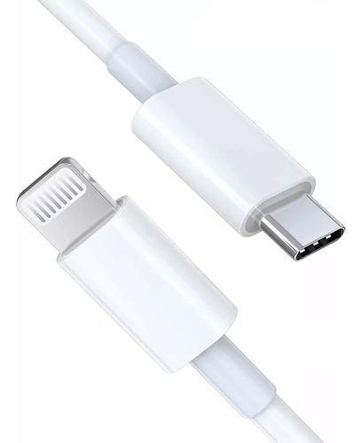 Cable Usb-c Lightning Carga Rápida 20w Certificado 2 Metros