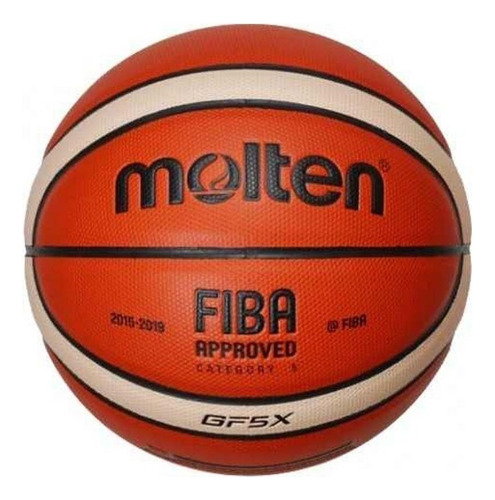 Balón Basketball Molten Bgf5x Piel Sintética No. 5