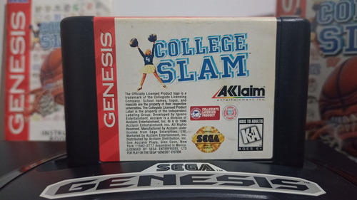 Nba College Slam Sega Genesis 