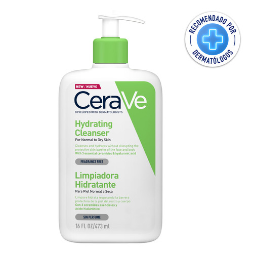 Crema Limpiadora Hidratante Cerave Piel Normal A Seca 473 Ml