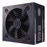 Fonte De Alimentação Para Pc Cooler Master Technology Mwe Bronze Series Mpe-6501-acaab 650w  Black 100v/240v