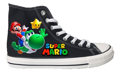 Zapatilla Estampada Mario Bros