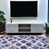 Centro De Entretenimiento Italy Moderno, Mueble Tv, Hogare