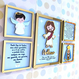 Kit Quadrinhos Infantil Jesus Anjo Nossa Senhora Aparecida