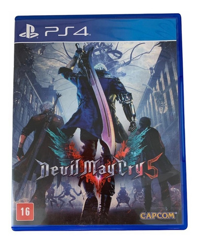 Devil May Cry 5 Jogo Playstation 4 Original Mídia Física Ps4