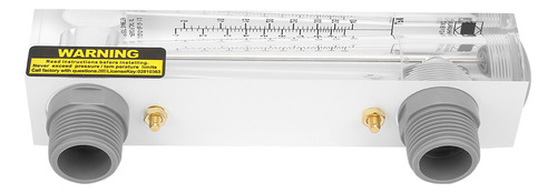 Caudalímetro De Líquido Tipo Panel Con Perilla Meter Lzm-25