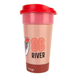 Vaso Con Tapa Cafe Y Doble Capa- River Color No Aplica