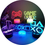 Lampara Led Acrilico Gamer Pro Coleccion Xbox Ps4
