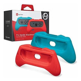 Hyperkin Pro Handle Set Adjunto Para Joy-con (azul / Rojo) (