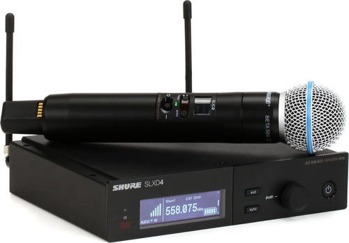 Shure Slxd24/b58 Sistema Inalambrico Digital C/ Mic De Mano