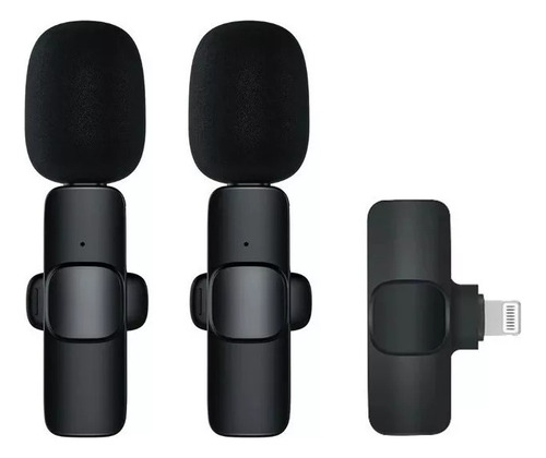 Microfone De Lapela Sem Fio Compativel  P/ Android & Ios