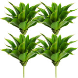 Xunyee 4 Piezas De Plantas Suculentas Artificiales Grandes, 