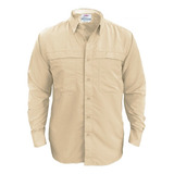 Camisa Outdoor Tactel Dry Uv +50 Ripstop Hombre