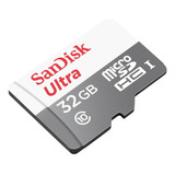 Memoria Microsd 32gb Clase 10 Sdhc Sandisk Ultra 80mb/s