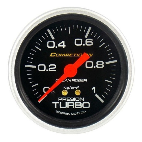 Reloj Orlan Rober Presión Turbo 60mm 1 Kg. Línea Competición
