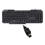 Teclado Ps2 Corp Abnt2 Cabo 1.8 Metros Preto - Ct200 Idioma Português Brasil