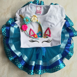 Conjunto Tutu Niña Unicornio