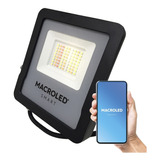 Reflector Ip65 20w Smart Rgb+w Apps Alexa Google Siri Macro