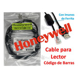 Cable Honeywell Ms9520 / Ms 9540 U S B Con Imanes De Ferrita