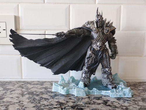 Arthas Lich King Dc Unlimited World Of Warcraft Con Detalle