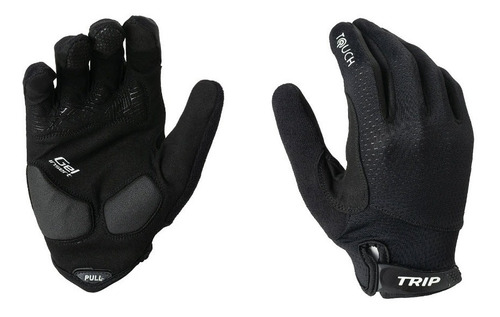 Guantes Dedos Largos Trip Gel Touch Pantallas Táctiles