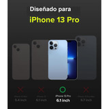 Funda Para iPhone 13 Pro Ringke Onyx Semirigida Grado Milita Color Negro