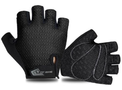 Guantes Para Bicicleta O Ejercicios A Medio Dedo