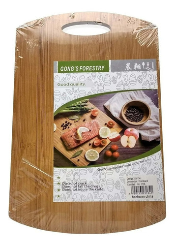 Tabla Para Picar Alimentos De Madera - Gongs Forestry