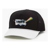 Levis Gorra Estilo Pride Cap Color Negro/blanco D7706