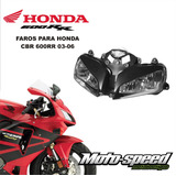 Faros Genericos Compatibles Con Honda Cbr 600rr 600 Rr 2003-2006 Nuevo!!!
