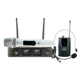 Sistema Microfone Sem Fio Branco K-502c Vocal/headset Kadosh