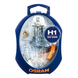 Kit H1 Osram Fusible Lampara 12v 3 Fusibles Egs