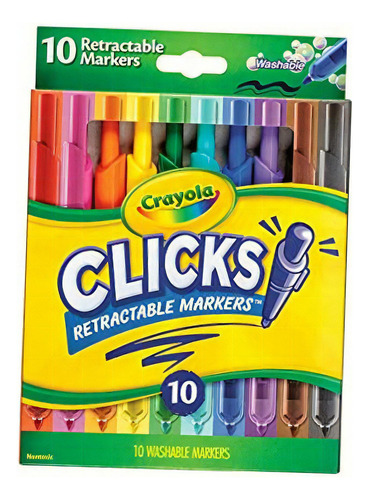 Crayola Marcadores Retráctiles Lavables